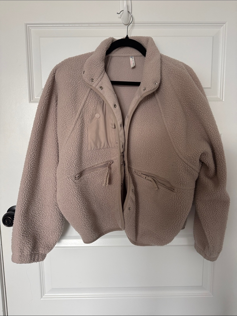 Free People Hit the Slopes Fleece- Taupe